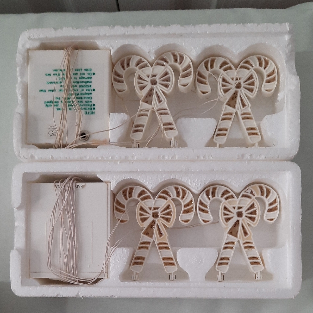 Department 56 Candy Cane Holiday String Lights